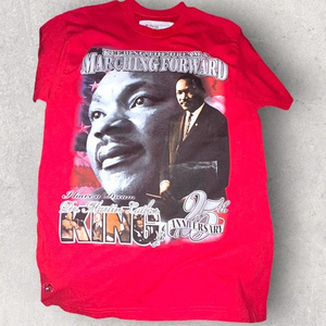 1988 Red Scorpion Brand‎ Martin Luther King Jr 25 Year Anniversary T Shirt